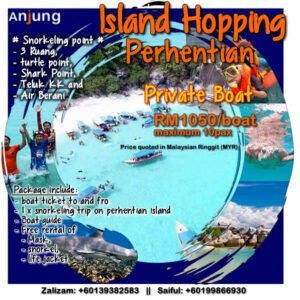 Island Hopping Perhentian (Private Boat)