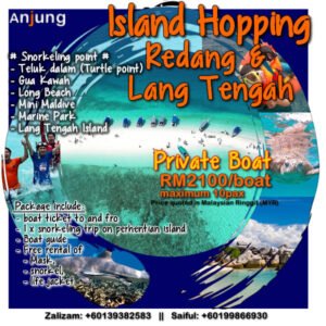 Island Hopping Redang (Private Boat)